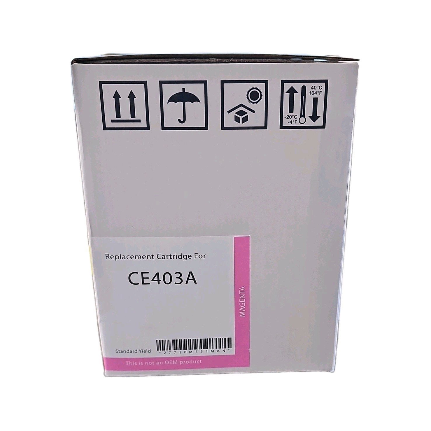 Compatible for HP CE403A Magenta Laser Toner Cartridge Replacement