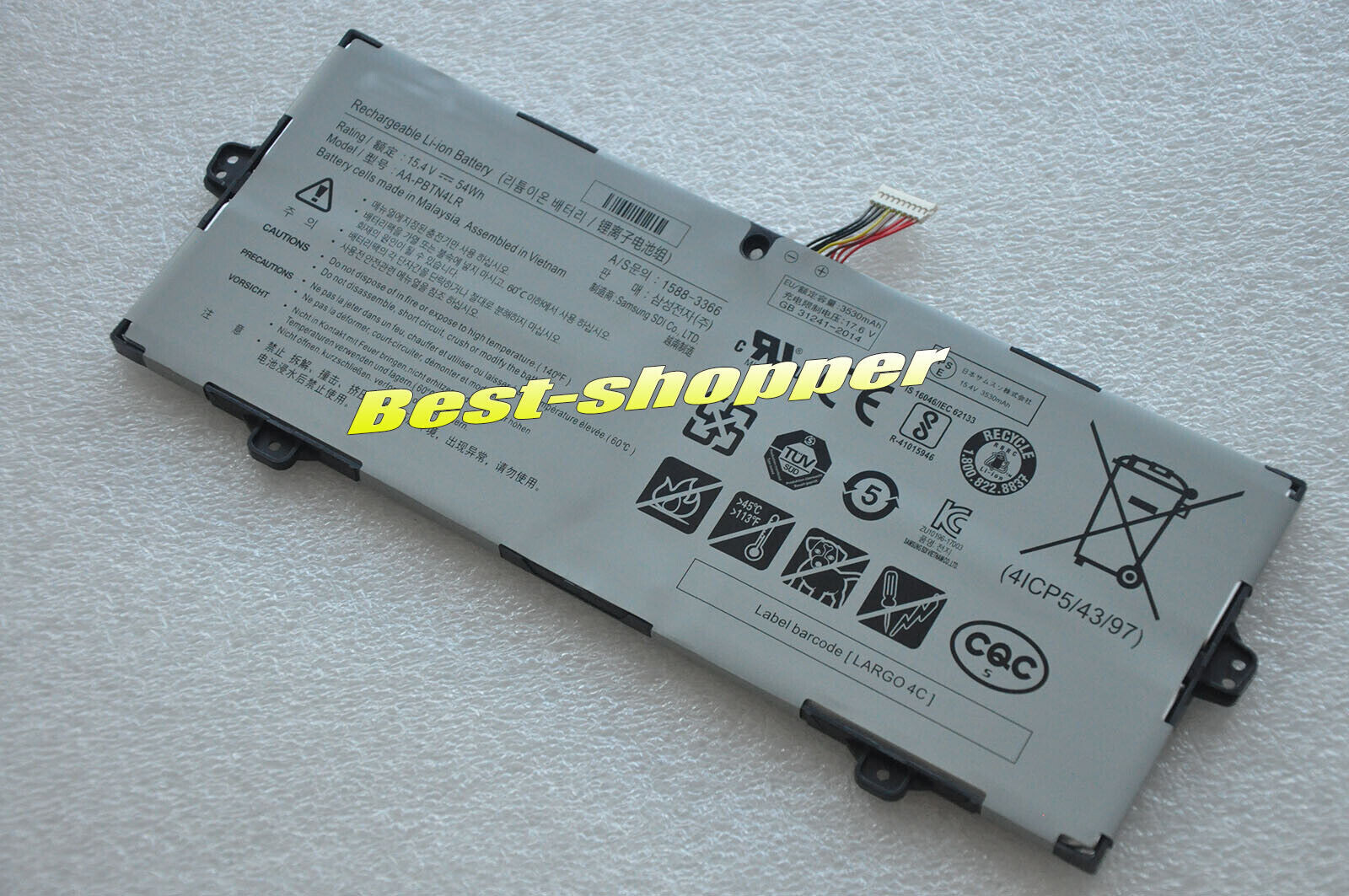 New Genuine AA-PBTN4LR battery For samsung NT950SBE NT950QAA NT930SBE NT950SBV