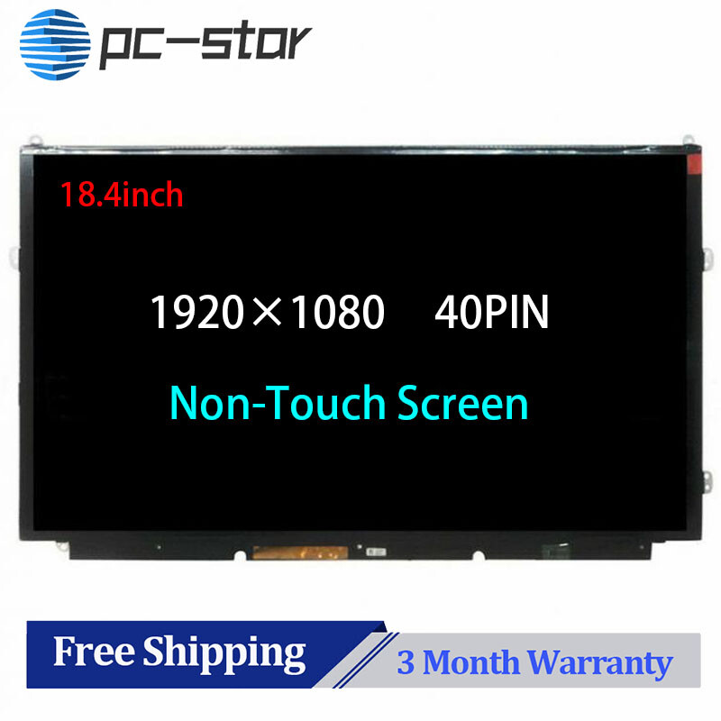 New 18.4''LTM184HL01 40Pins 1920×1080 FHD Glossy 60HZ For Dell Alienware M18x