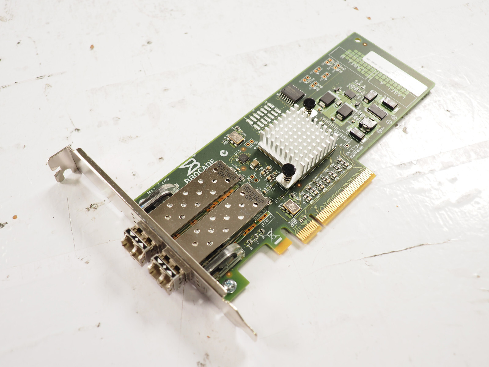 Dell 5GYTY Brocade 825 8 Gb/s 2-Port PCIe 2.0 Network Adapter w/2x Transceivers