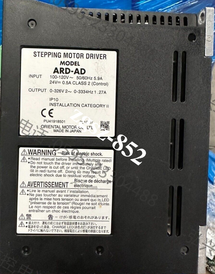 Vexta Oriental ARD-AD STEPPING MOTOR DRIVER Brand New Fast Shipping FedEx or DHL