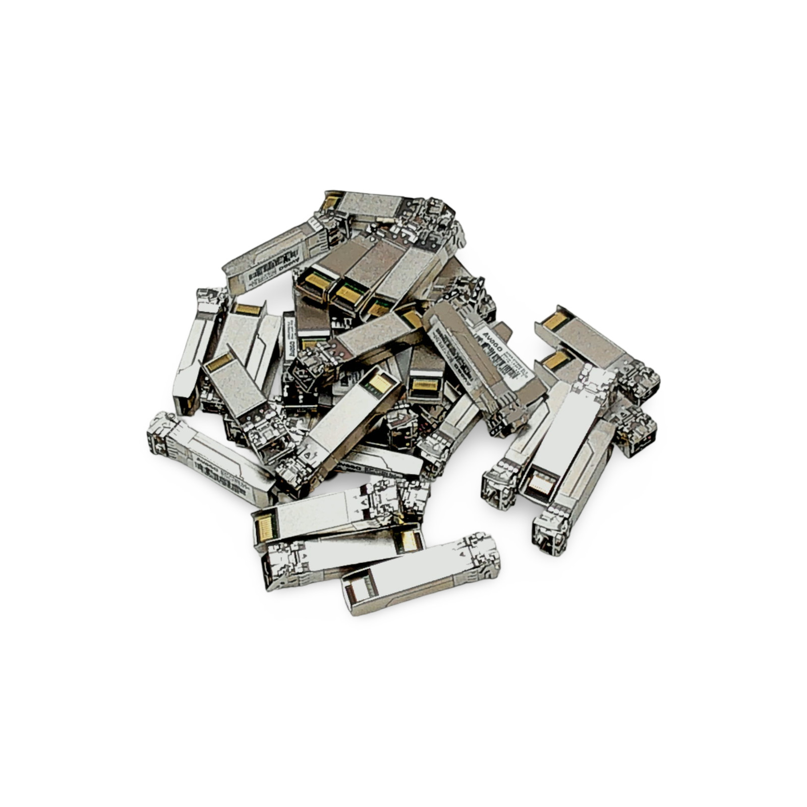 Lot of 34 Avago AFBR-57F5MZ-ELX 16GB FC 850nm SFP+ SW Optical Transceiver
