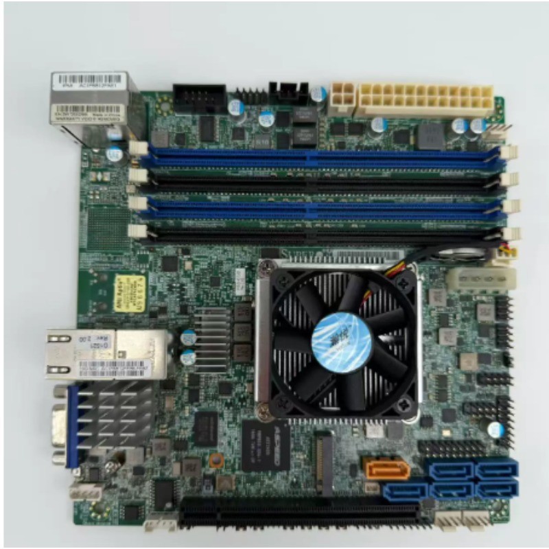 Supermicro X10SDV-4C-TLN2F motherboard DDR4 128G VGA Mini-ITX