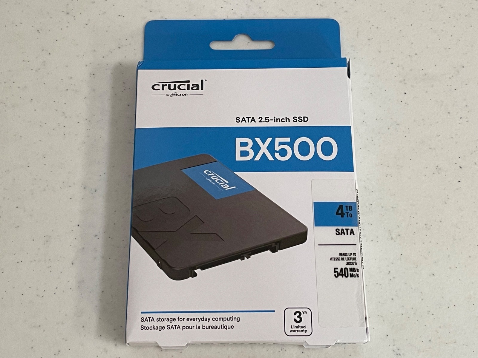 CRUCIAL BX500 4TB SATA SSD NEW Sealed Ships Fast