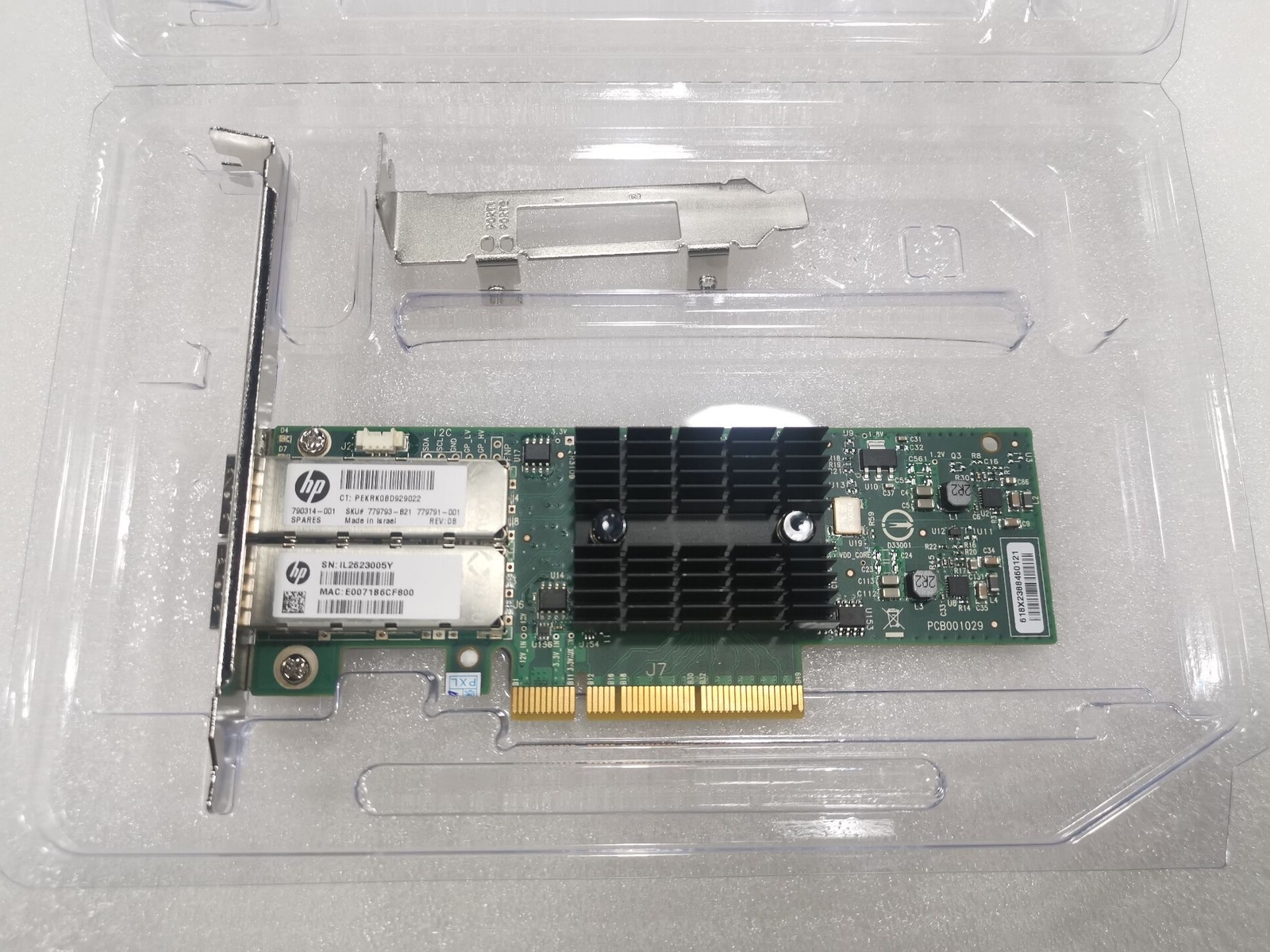 HP MCX312B-XCCT 546SFP Mellanox ConnectX-3 Pro Dual Port 10Gb SFP Network Card