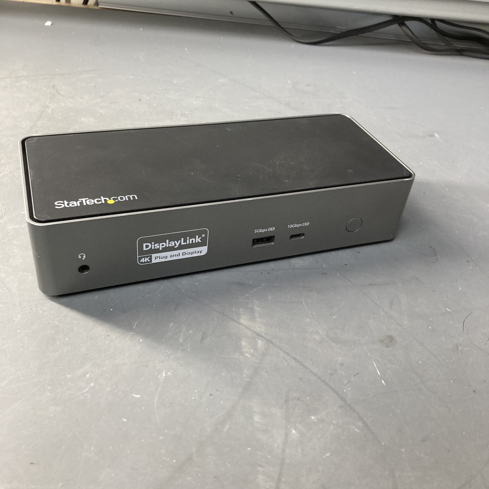 StarTech DK31C4DPPD Docking Station Only  Gray G2U