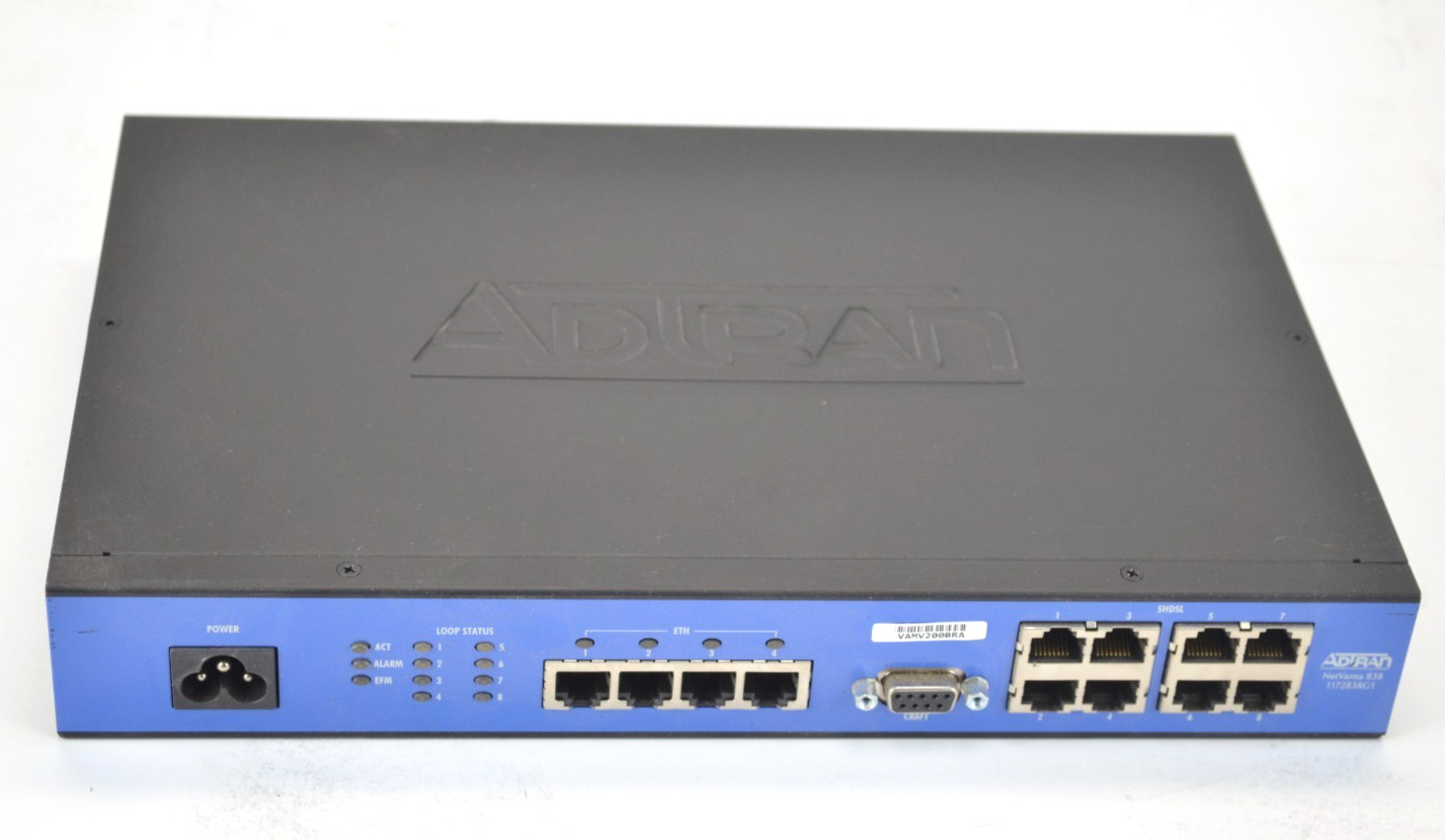 Adtran NetVanta 838T 8-Port Metro Network Ethernet Switch 1172838G1