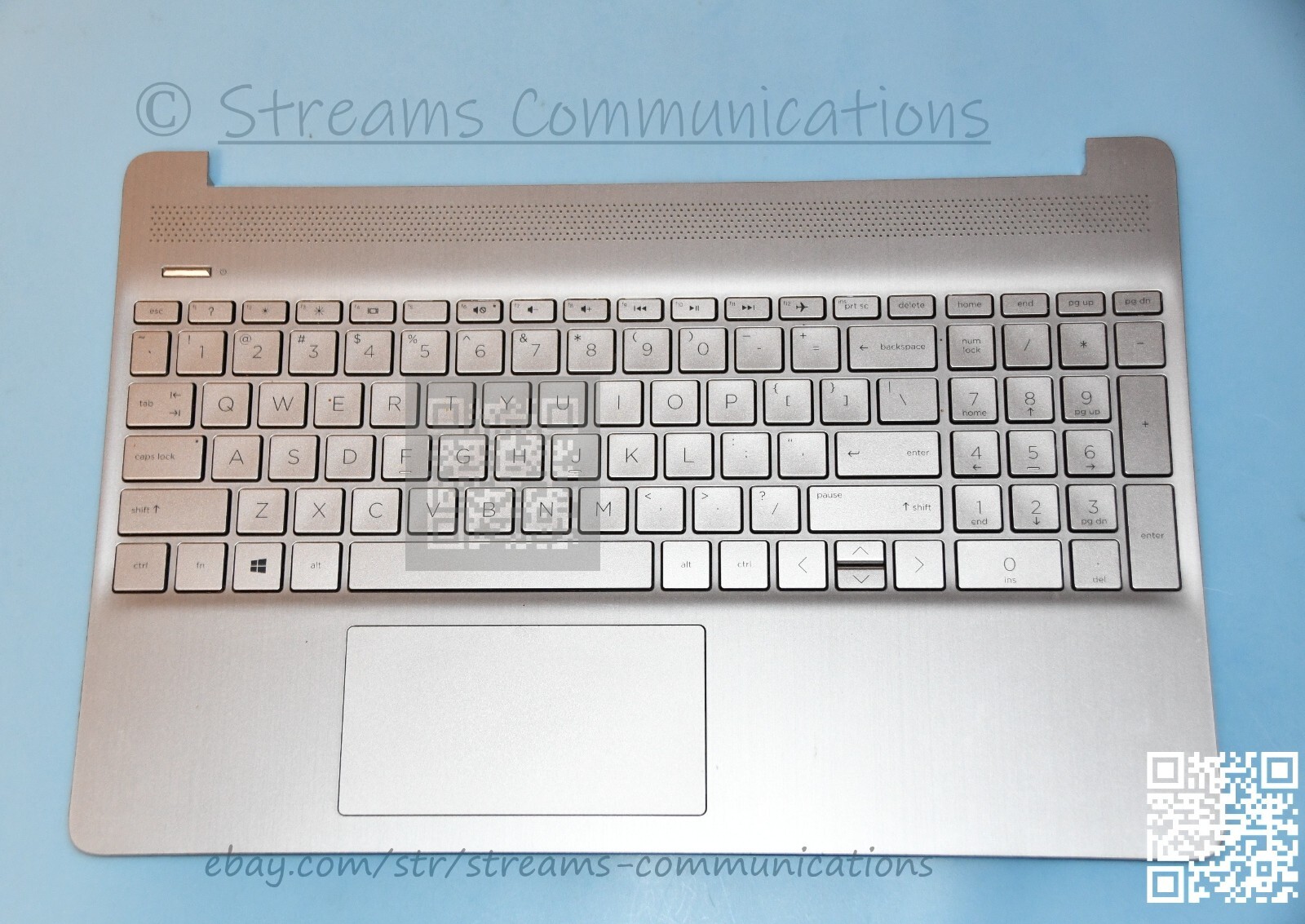 HP 15-DY 15-dy1027 15-dy5073dx 15-dy2032nr Laptop Palmrest w/Touchpad + Keyboard