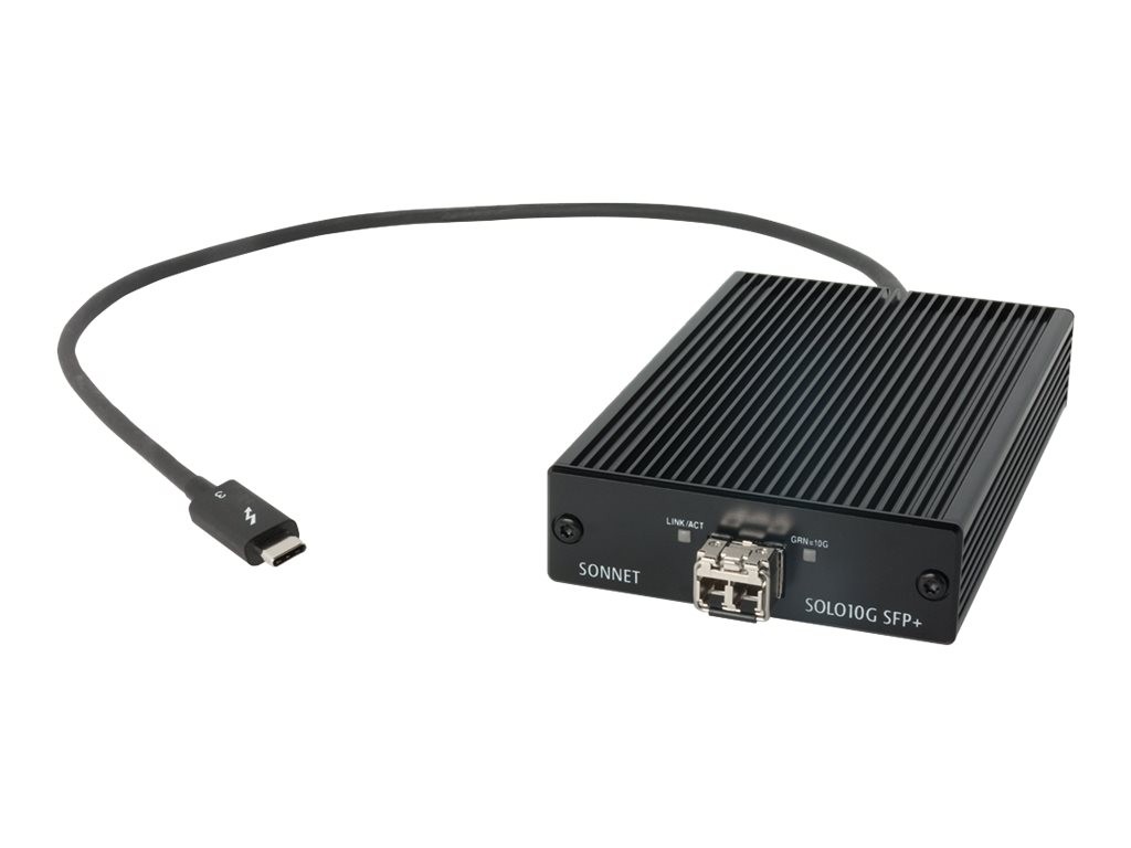 Sonnet Solo10G SFP+ Thunderbolt 3 Edition Network Adapter SOLO10G-SFP-T3