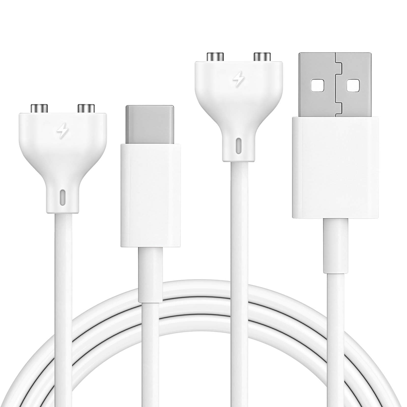 OVECIOPO Rose Charger Replacement, 2PCS 6MM Magnetic USB - USB-A 6mm