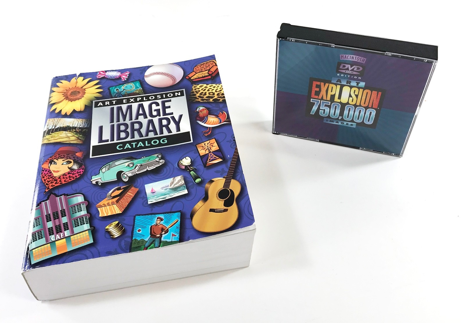 Art Explosion 750,000 Clip Art Library • Vector/Raster/Photos & Fonts on 5 DVDs