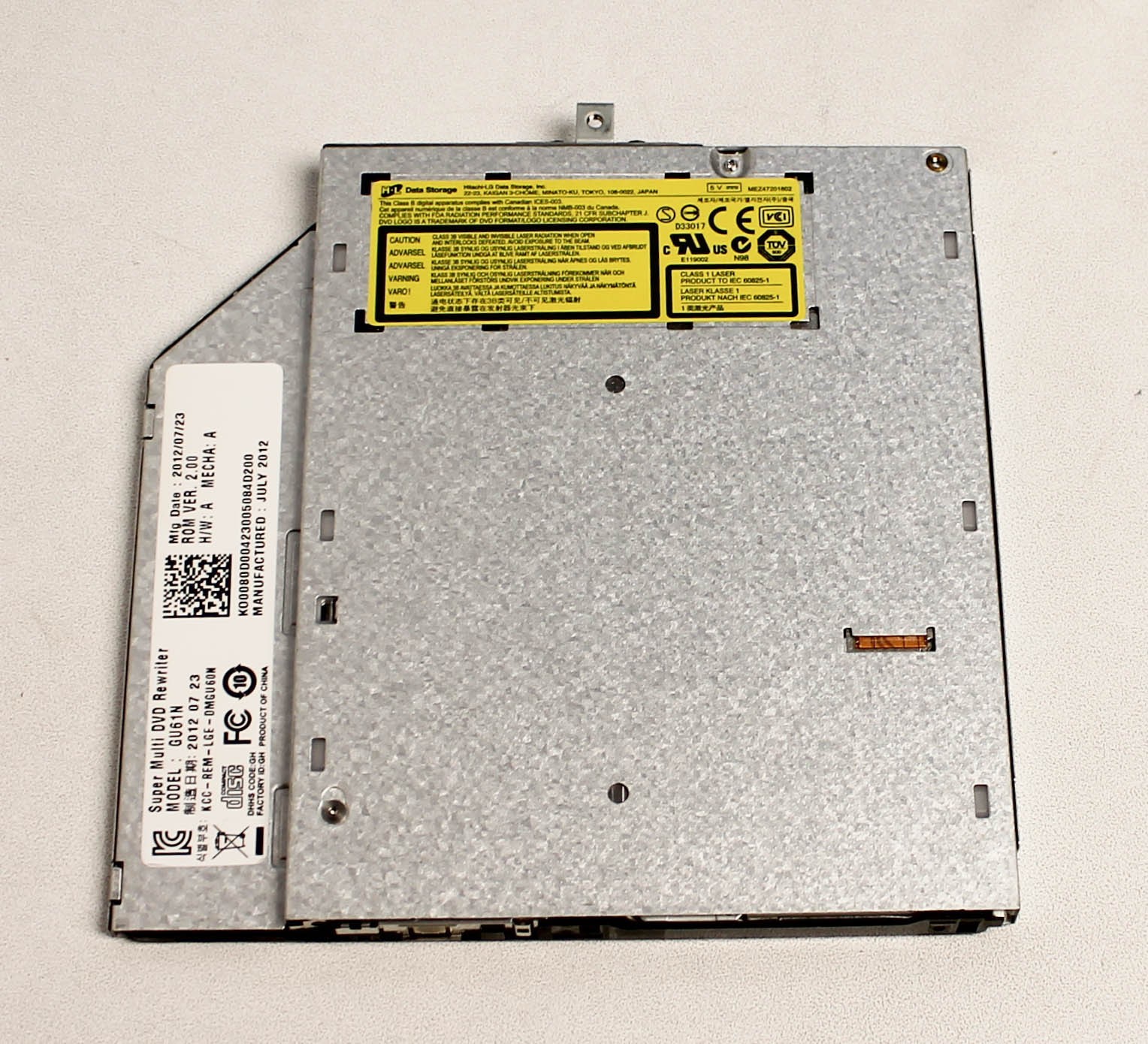 KU.0080D.064 ACER DVD/R/RW SMULTI 9MM TRAY 8X M5-581T "GRADE A"
