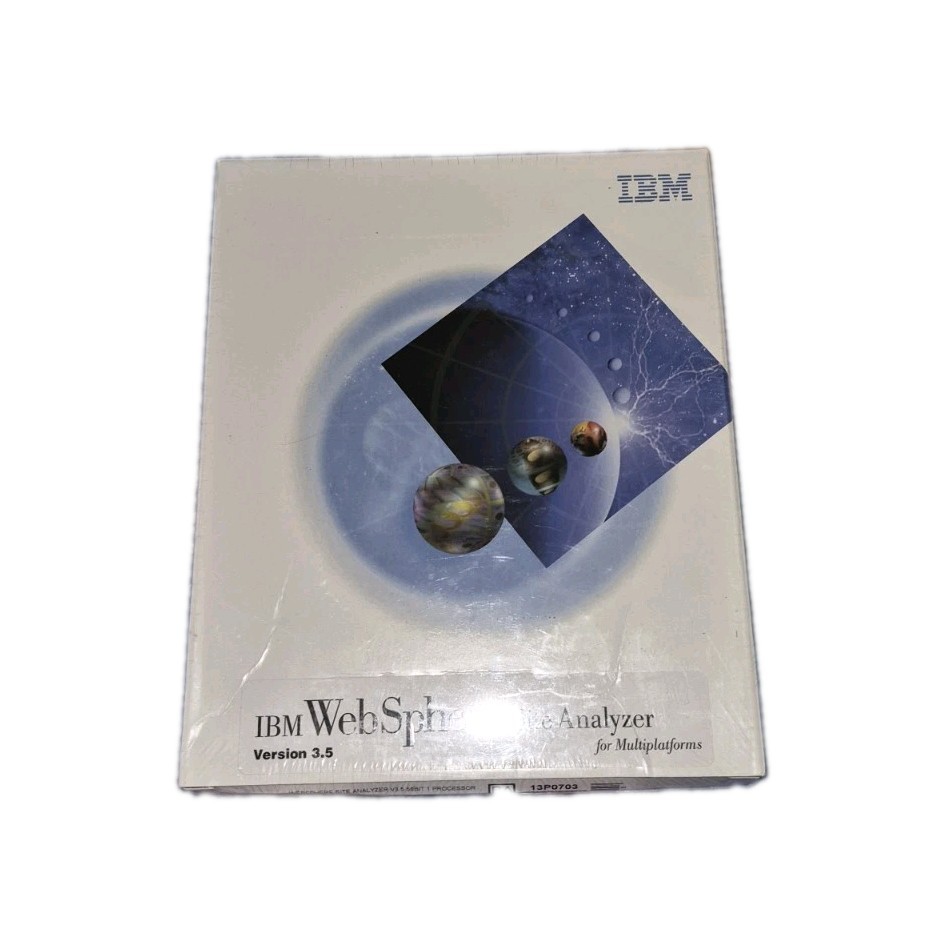 Vintage IBM WebSphere Studio 3.5 New Sealed