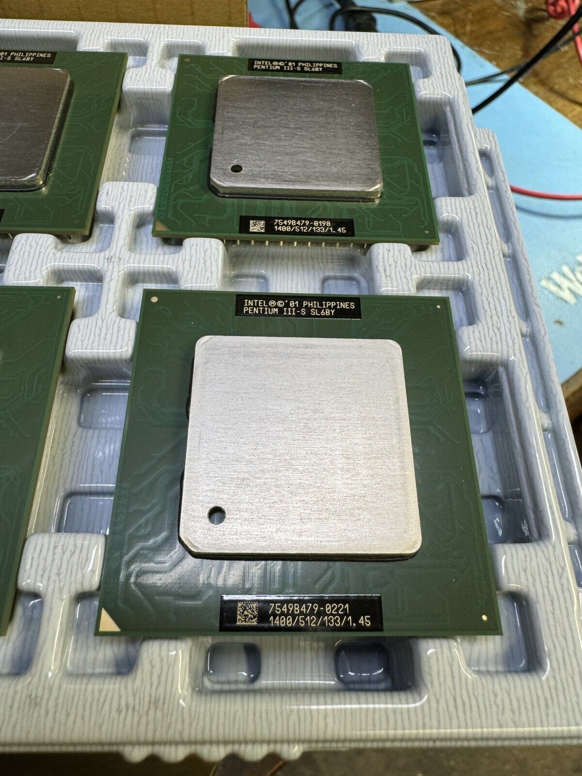 NOS Intel Pentium III-S Tualatin 1.4ghz  CPU SL6BY Socket 370 XBOX CPU Upgrade