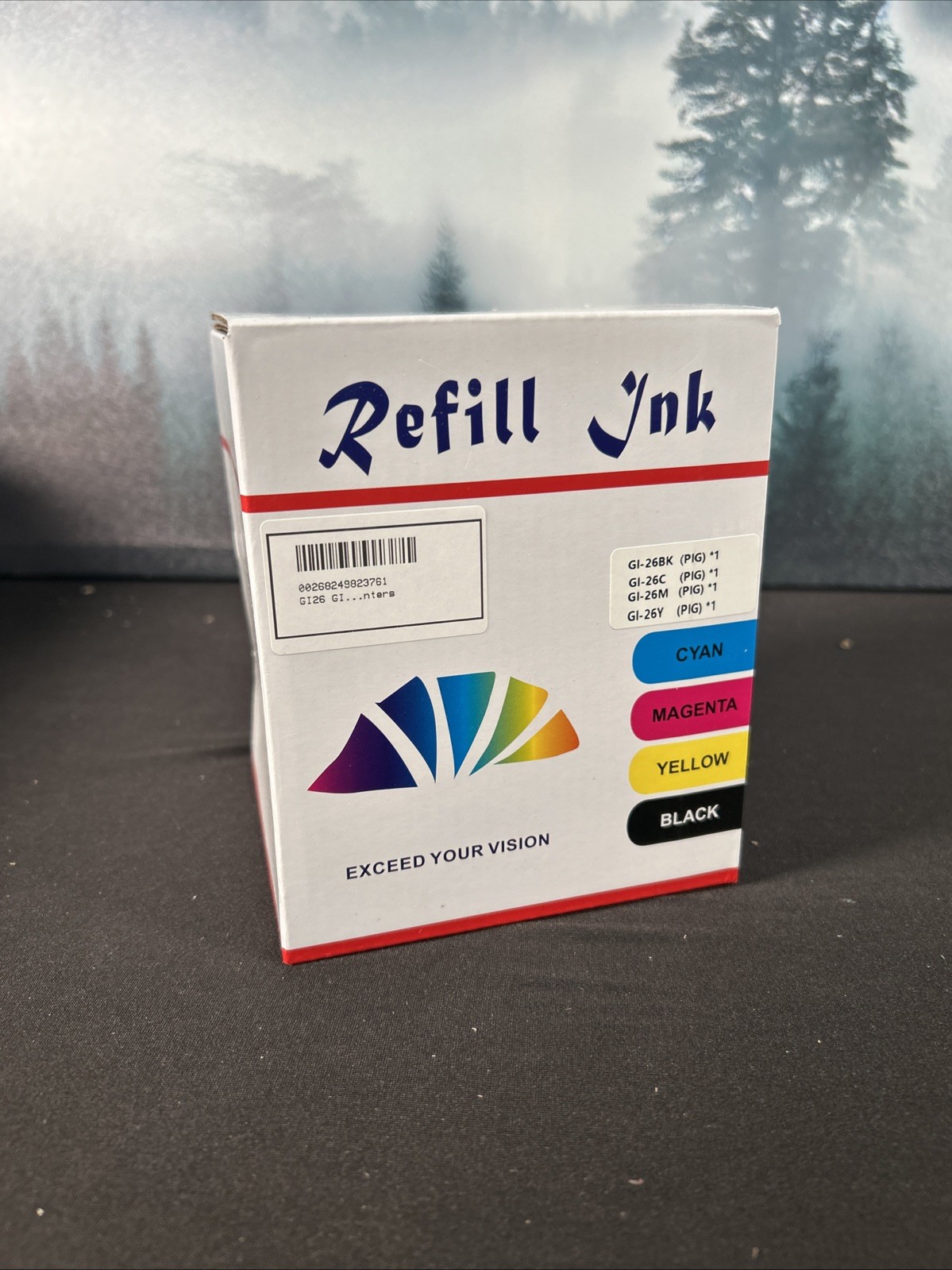 Premium Ink GI-26BK, GI-26C, GI-26M, GI-26Y
