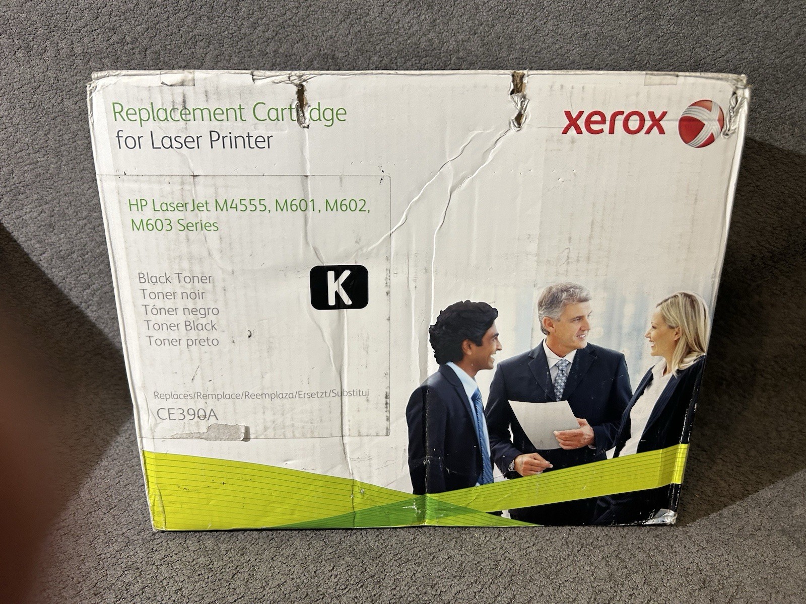 Xerox Black Toner Cartridge/ Ce 390A