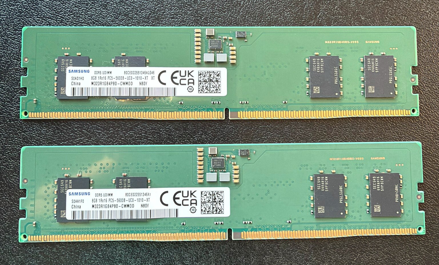 16GB (2x8GB) Samsung DDR5 5600MHz Desktop RAM UDIMM New Alienware pull