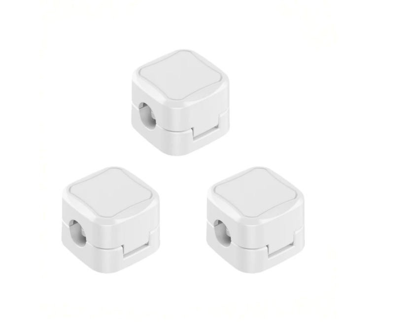 6PCS Cable Organizer Magnetic Desktop Wire Clip Phone Charging Cord Holder