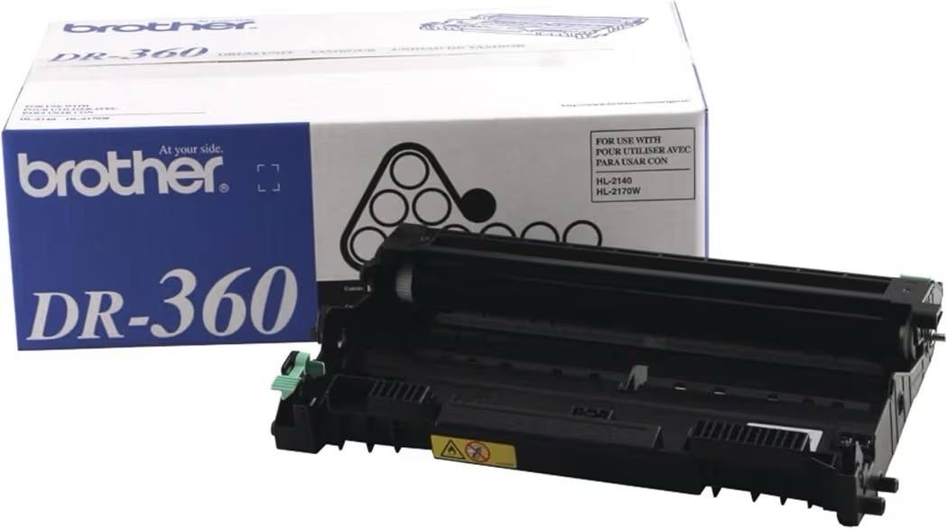 Brother DR360 -Drum Unit - Retail Packaging,Black