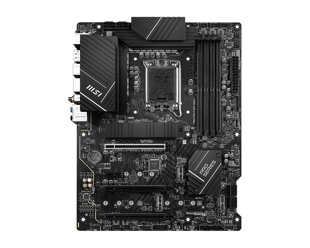 For MSI PRO Z790-P WIFI DDR4 motherboard LGA1700 4*DDR4 128G HDMI+DP ATX Tested