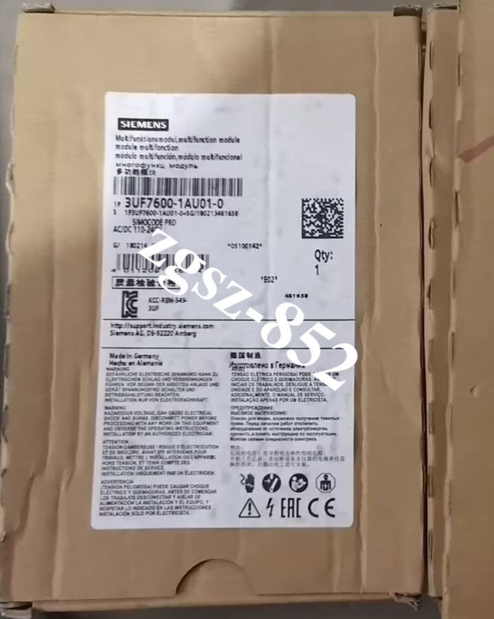 One unit New 3UF7600-1AU01-0  Fast Shipping FedEx or DHL
