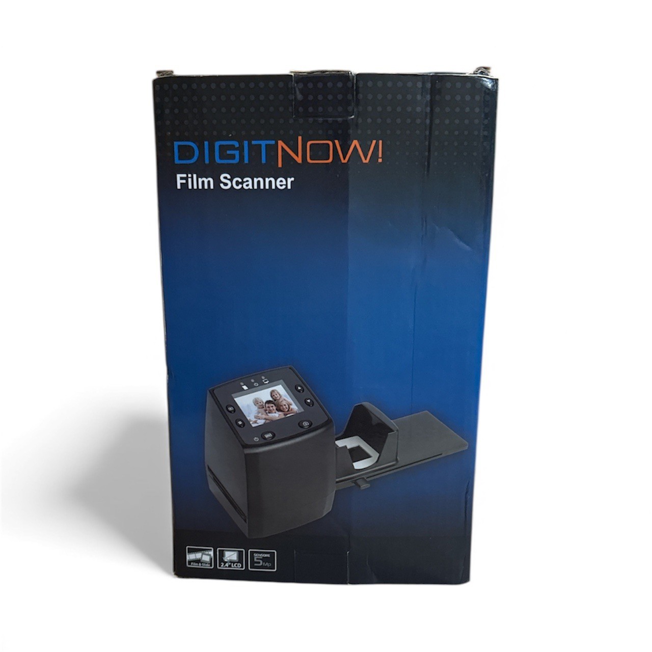 DIGITNOW Film Scanner M125 - Convert 35mm Film & Slides to Digital JPEG - 5MP