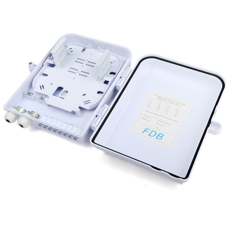 16 Port Fiber Optic Closure 1x16 SC/APC PLC Splitter Distribution Terminal Box
