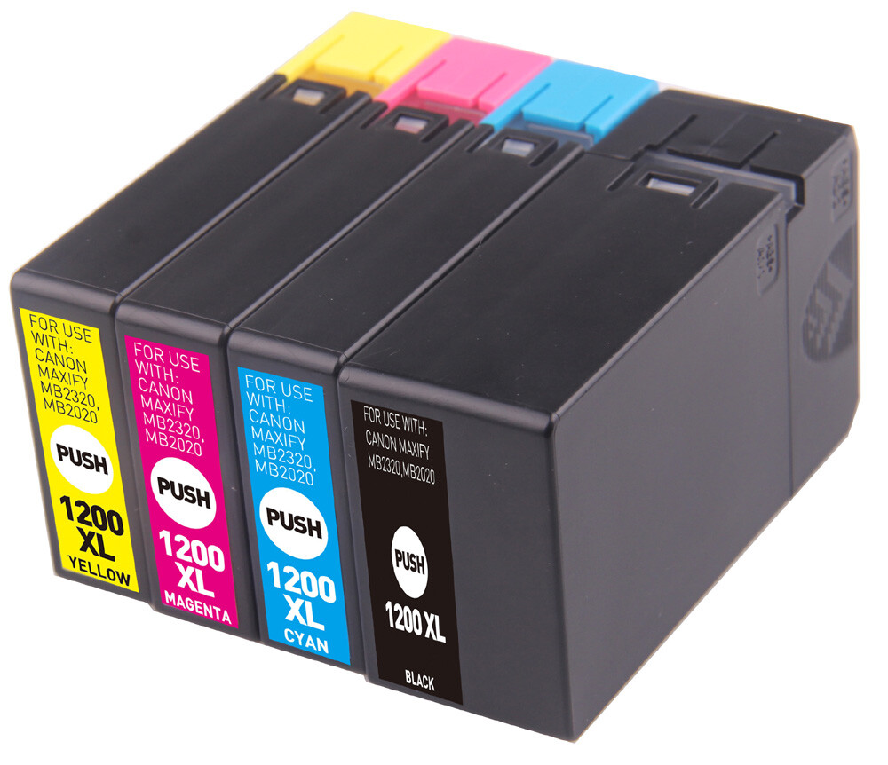 XL Printer Ink Cartridges fits Canon PGI-1200 Maxify MB2120 MB2720 MB2020 MB2320