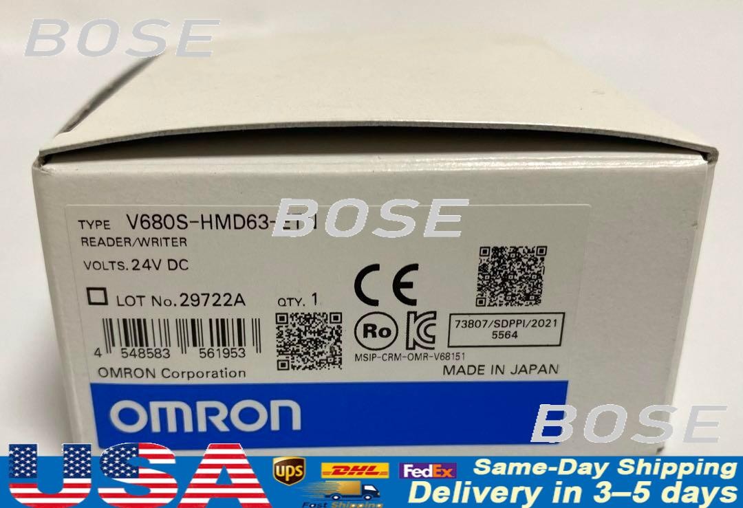 Omron V680S-HMD63-ETN RFID System Reader Writer DC24V