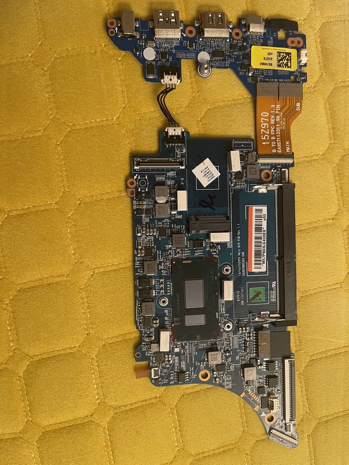 EAX67885202 GENUINE LG MOTHERBOARD INTEL I7-8550U GRAM 15Z970