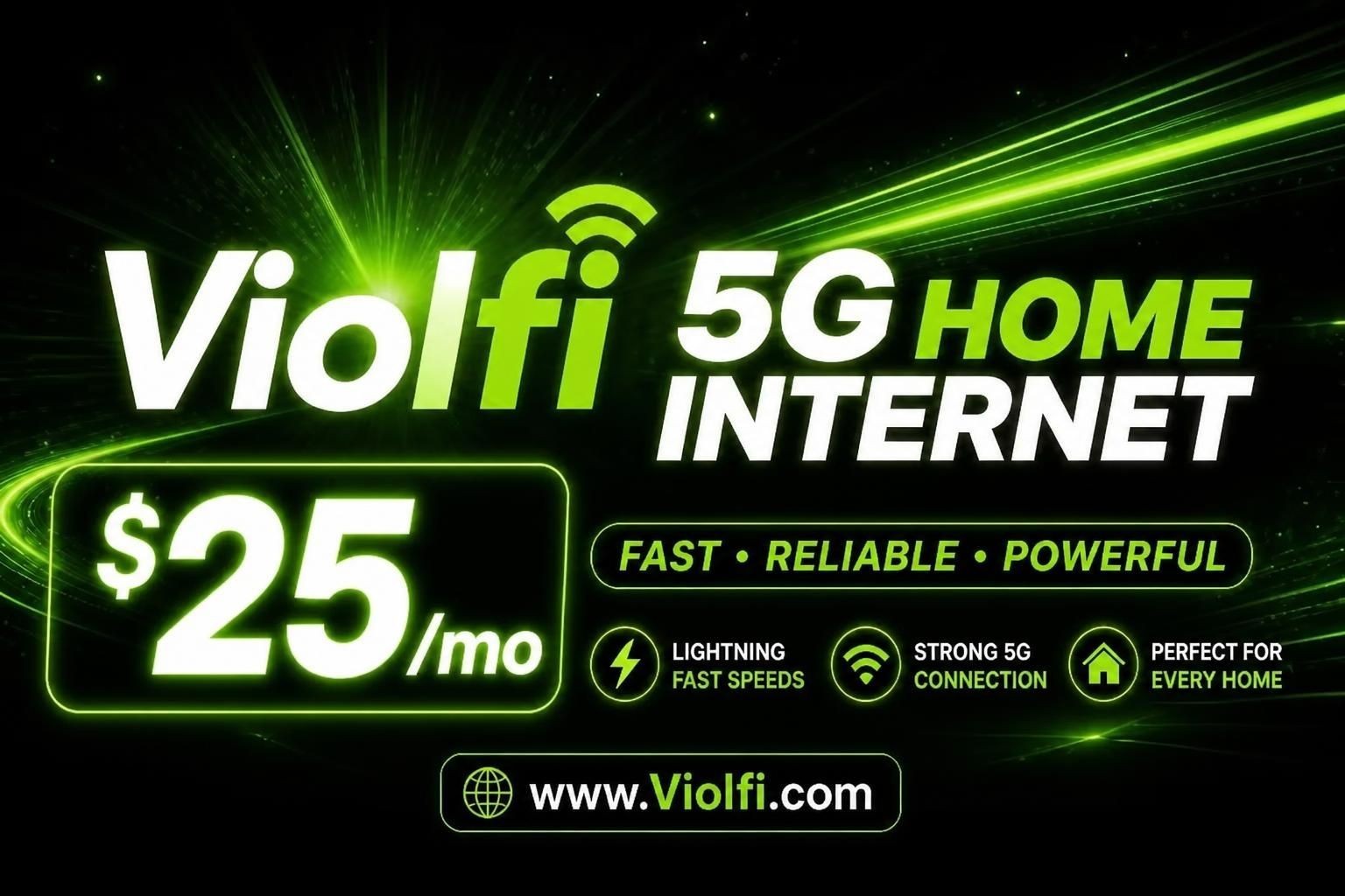 Violfi 5G Unlimited 5G data