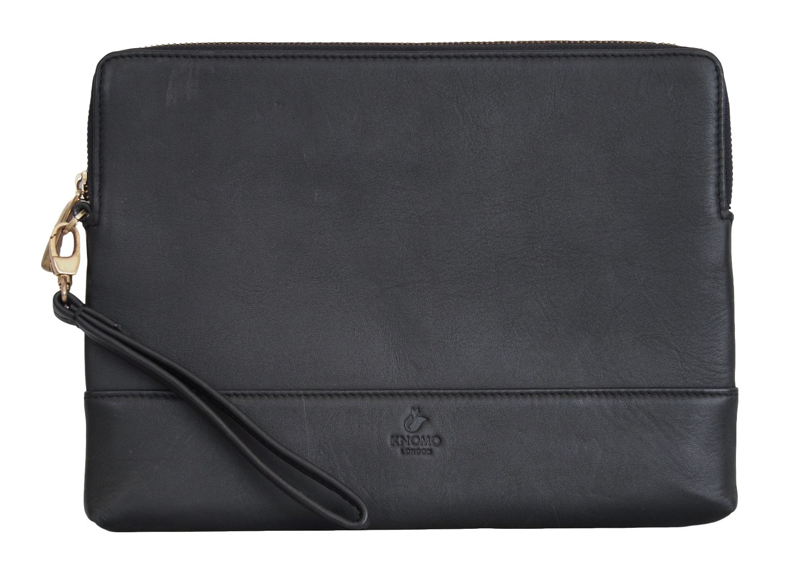 Knomo London Kendor Leather Wristlet Tablet Sleeve Case