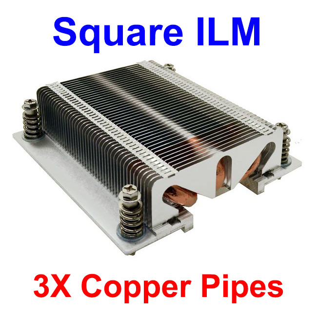 Cooler Master LGA2011 (Square ILM) 1U Copper Pipes HeatSink Cooler