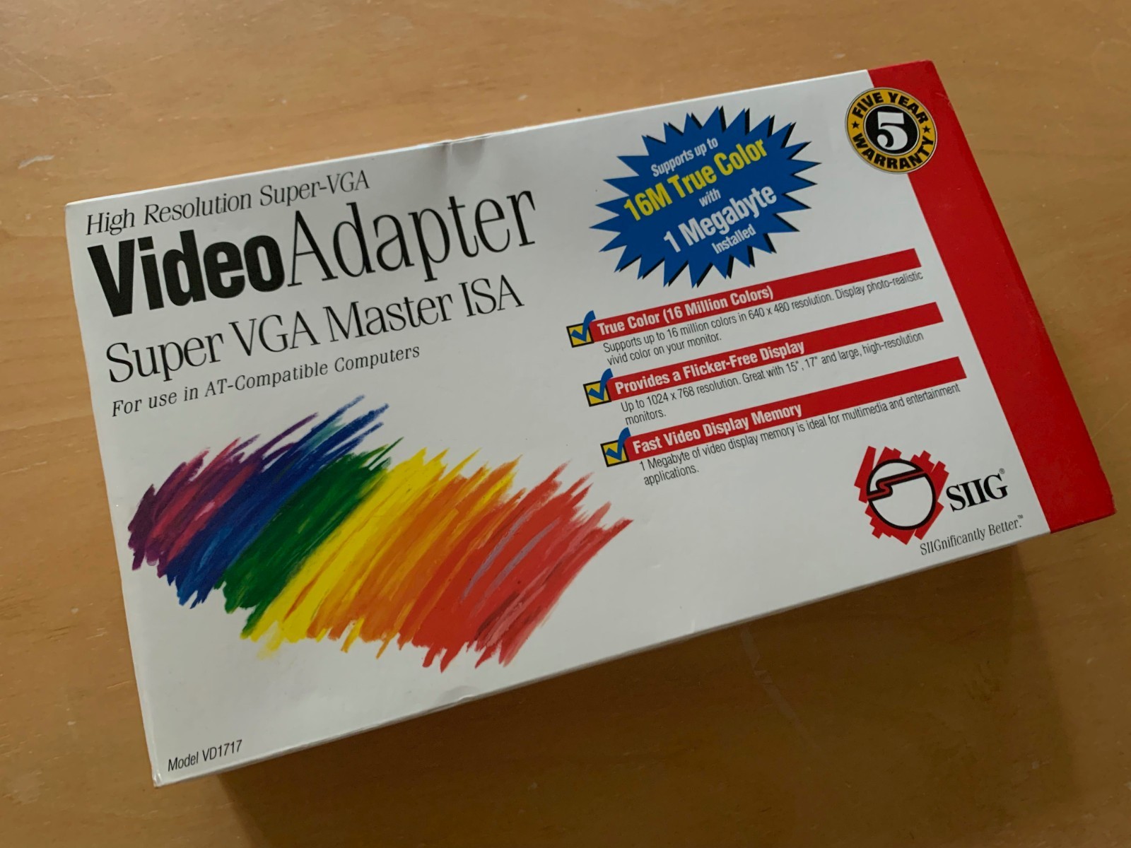 Super VGA Master Graphics Card (ISA, NEW)
