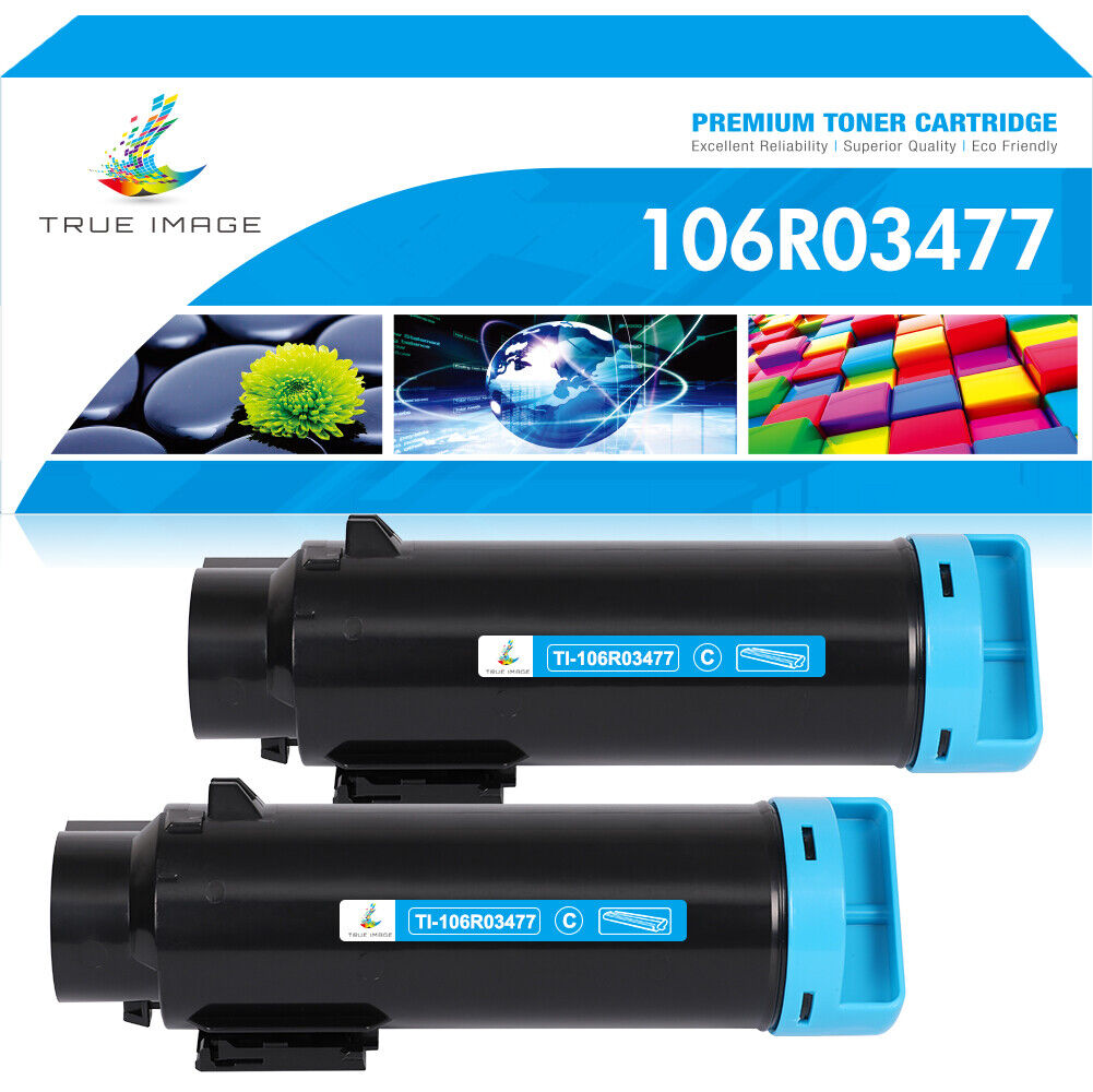 Compatible With Xerox 106R03480 2P Cyan Toner for Phaser 6510 & WorkCentre 6515