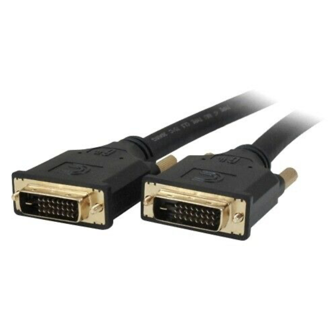 Comprehensive Pro AV/IT Series 26 AWG DVI-D Dual LInk Cable 6 Ft DVI-DVI-6PROBLK