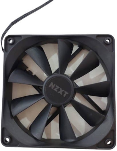 NZXT Rifle Bearing RF-AF12C-RB  12VDC Quiet Airflow 120mm Case Fan 3pin 1500 RPM
