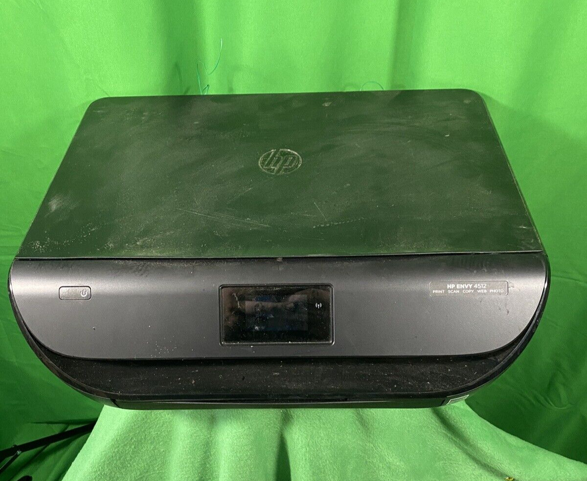 HP ENVY 4512 Wireless All-n-1 Inkjet Color Printer Copier Scanner Powers up