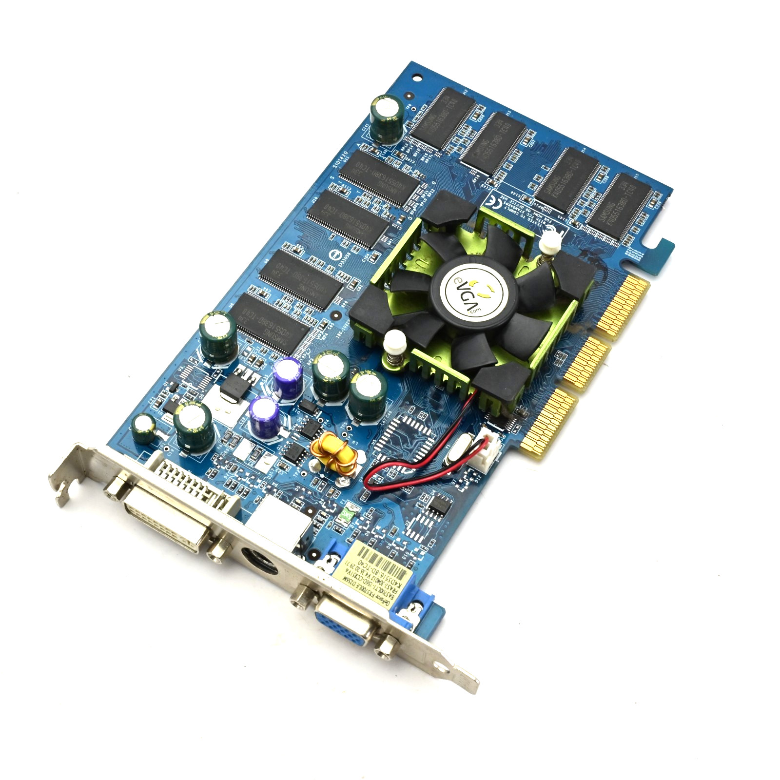 EVGA GeForce FX 5700 LE 256MB DDR AGP Video Graphics Card VGA DVI TV GPU