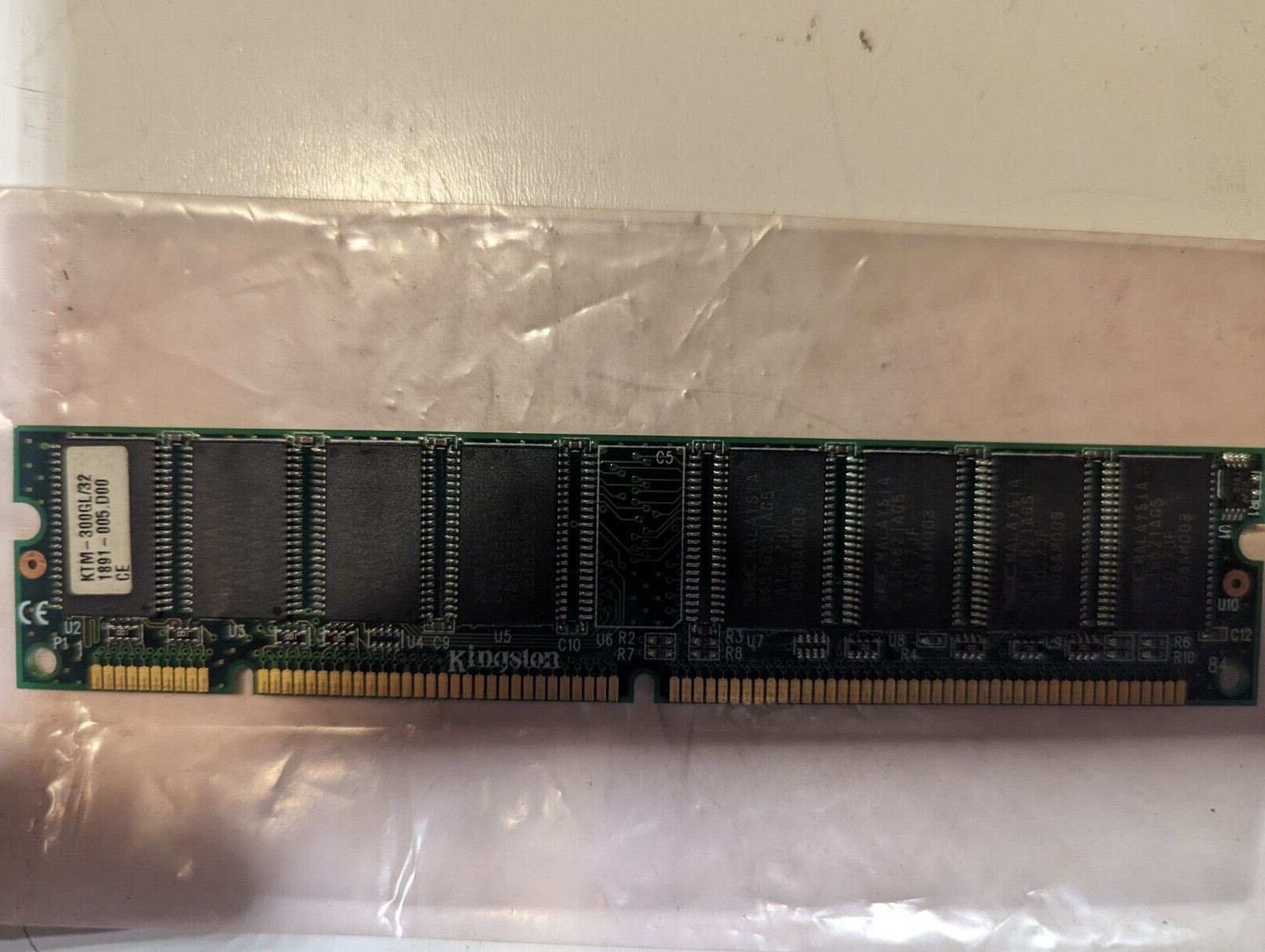 RAM Kingston KTM300GL/32 32MB PC-66 168 pin Non ECC SDRAM