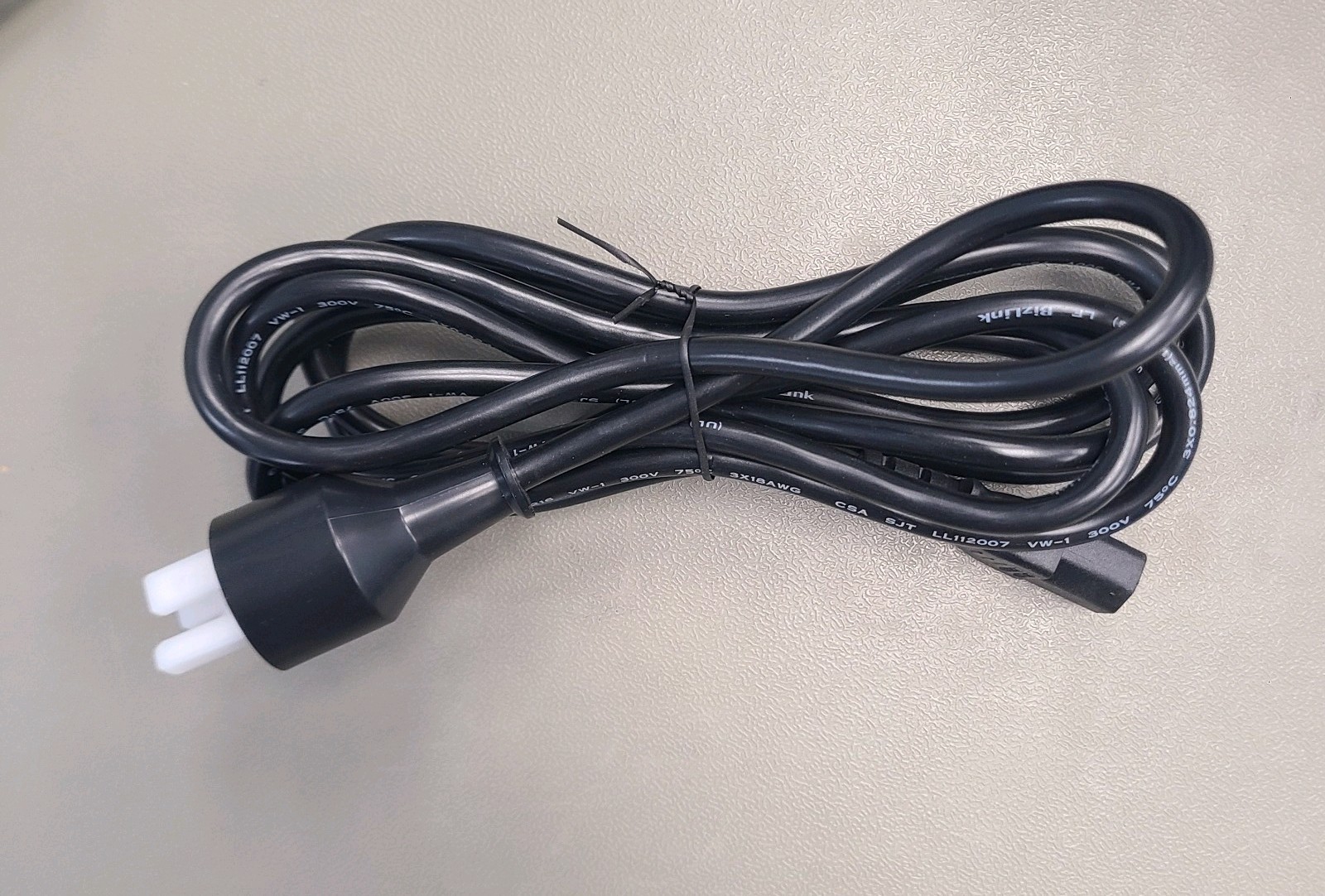 HOSPITAL GRADE Medical 10ft Power Cord Cable Green Dot 10A 125V 5-15P C13 18AWG