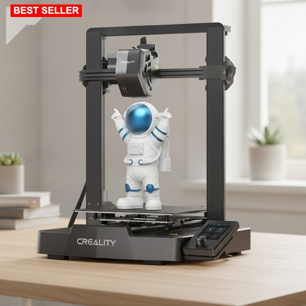 Printer 3D 250 Mm/s Auto Leveling Dual Z-Axis Direct Extruder 8.66x8.66x9.84 In
