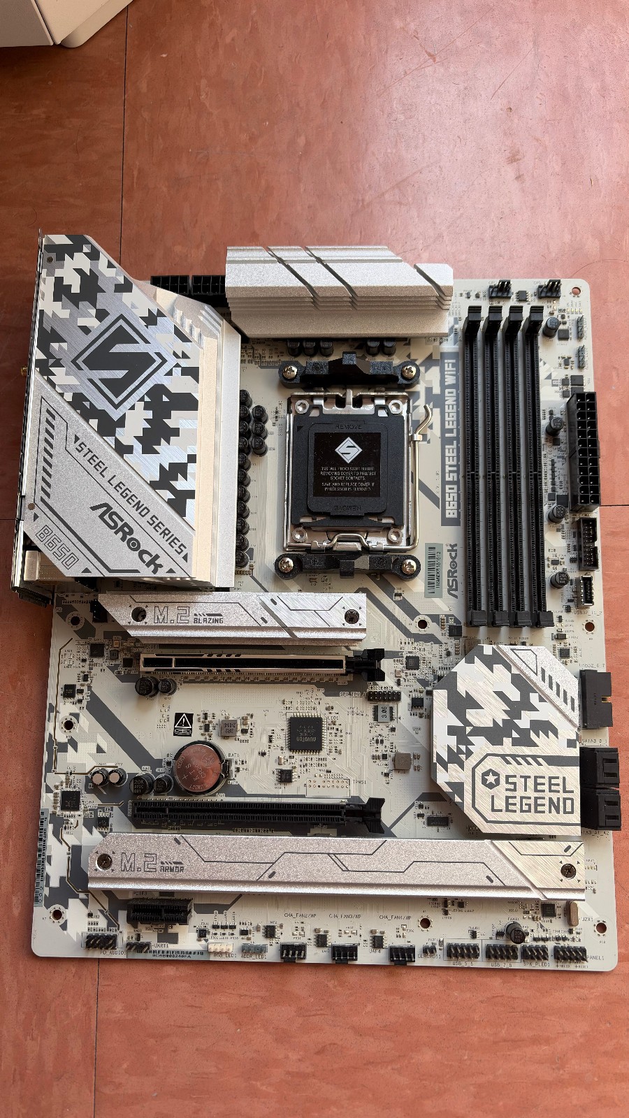 ASRock B650 Steel Legend WiFi ATX Motherboard for AMD Ryzen 9000/8000/7000 CPUs