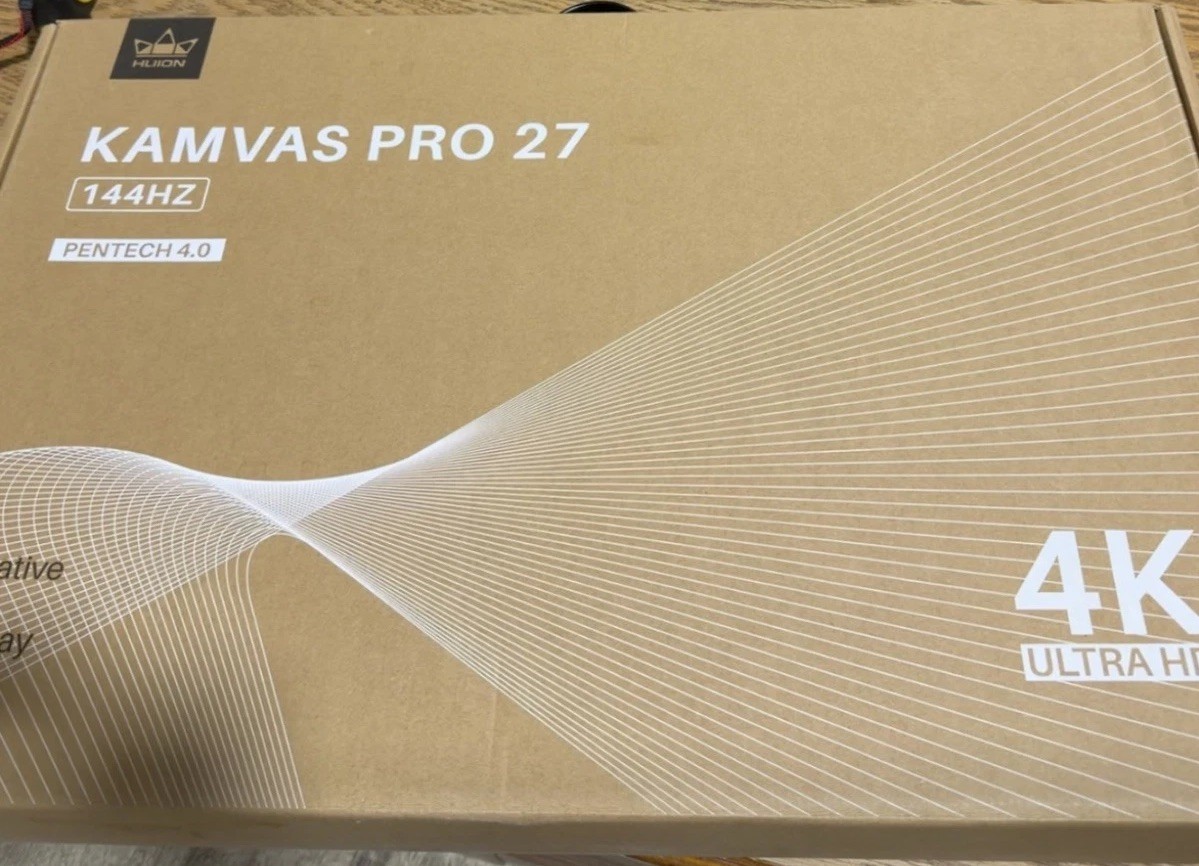 HUION Kamvas Pro 27(144Hz) Drawing Tablet