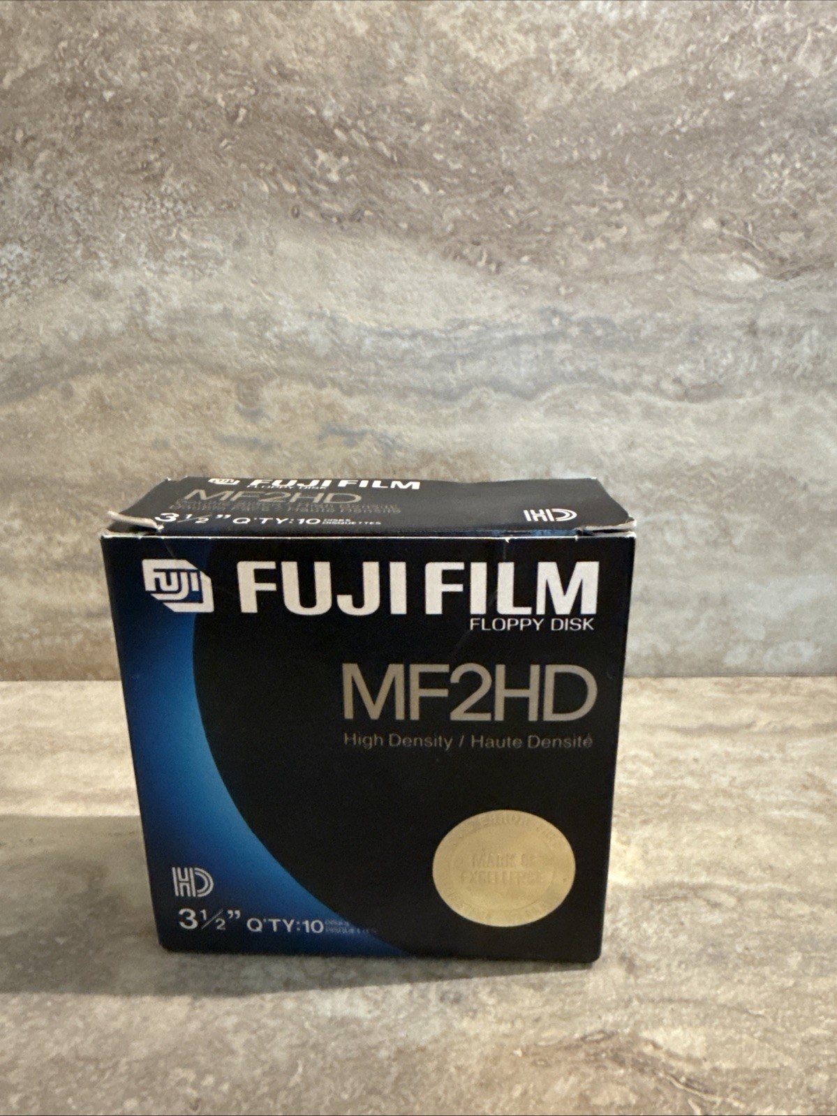 Fujifilm Floppy Disks 2HD 3 1/2” Pack 10 Open Box IBM Microsoft