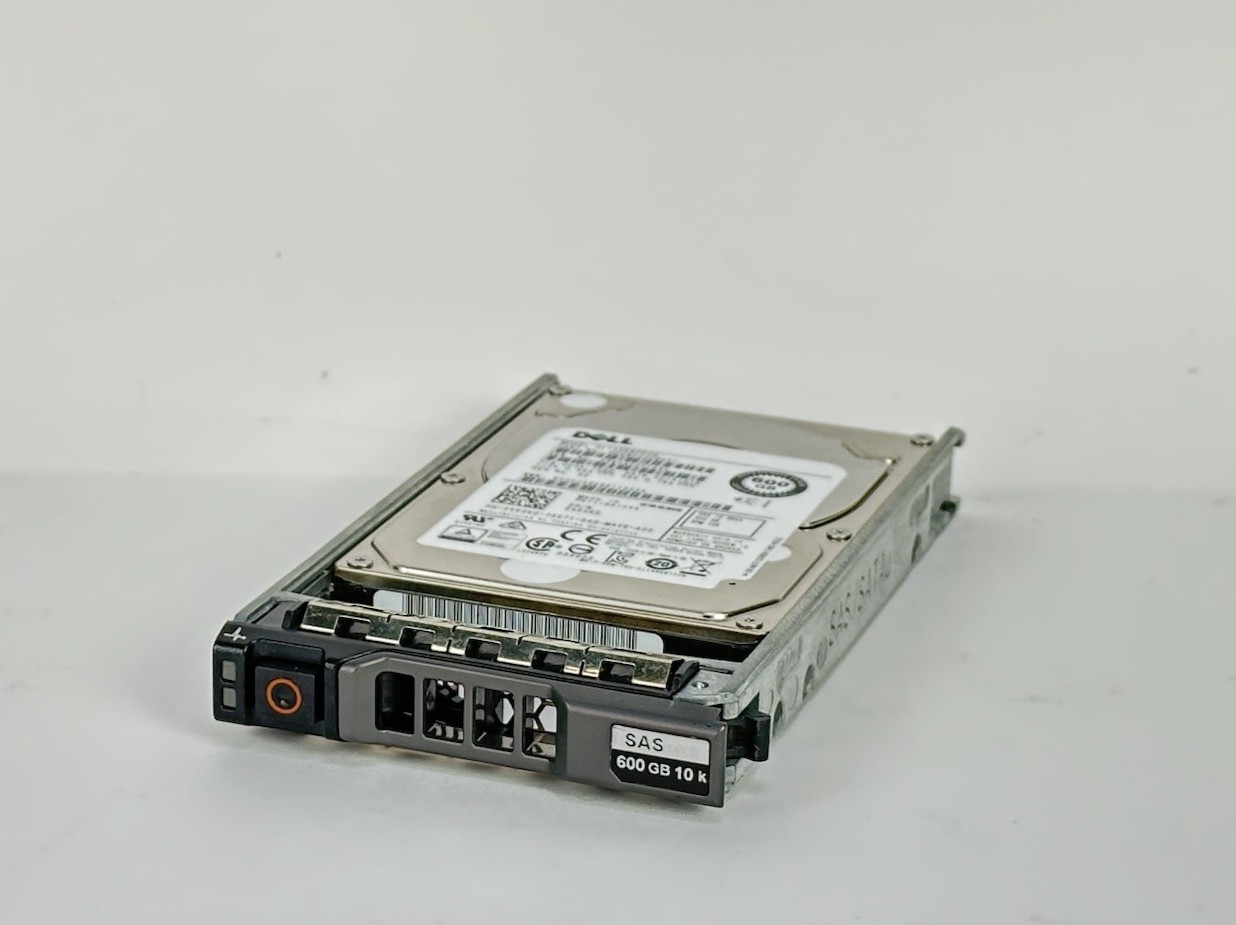 Dell 600GB 10K RPM SAS 12G HDD 2.5in SFF 6Gbps Hard Disk Drive w/Dell Tray