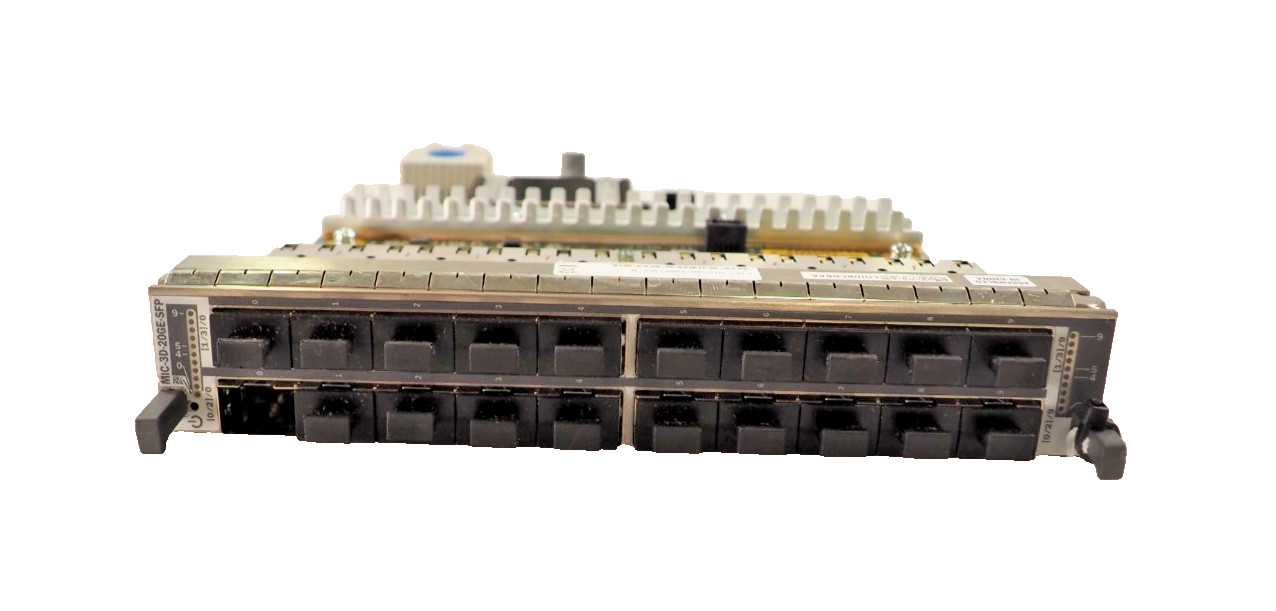 Juniper MIC-3D-20GE-SFP-B 20-Port Gigabit Ethernet Modular Interface Card