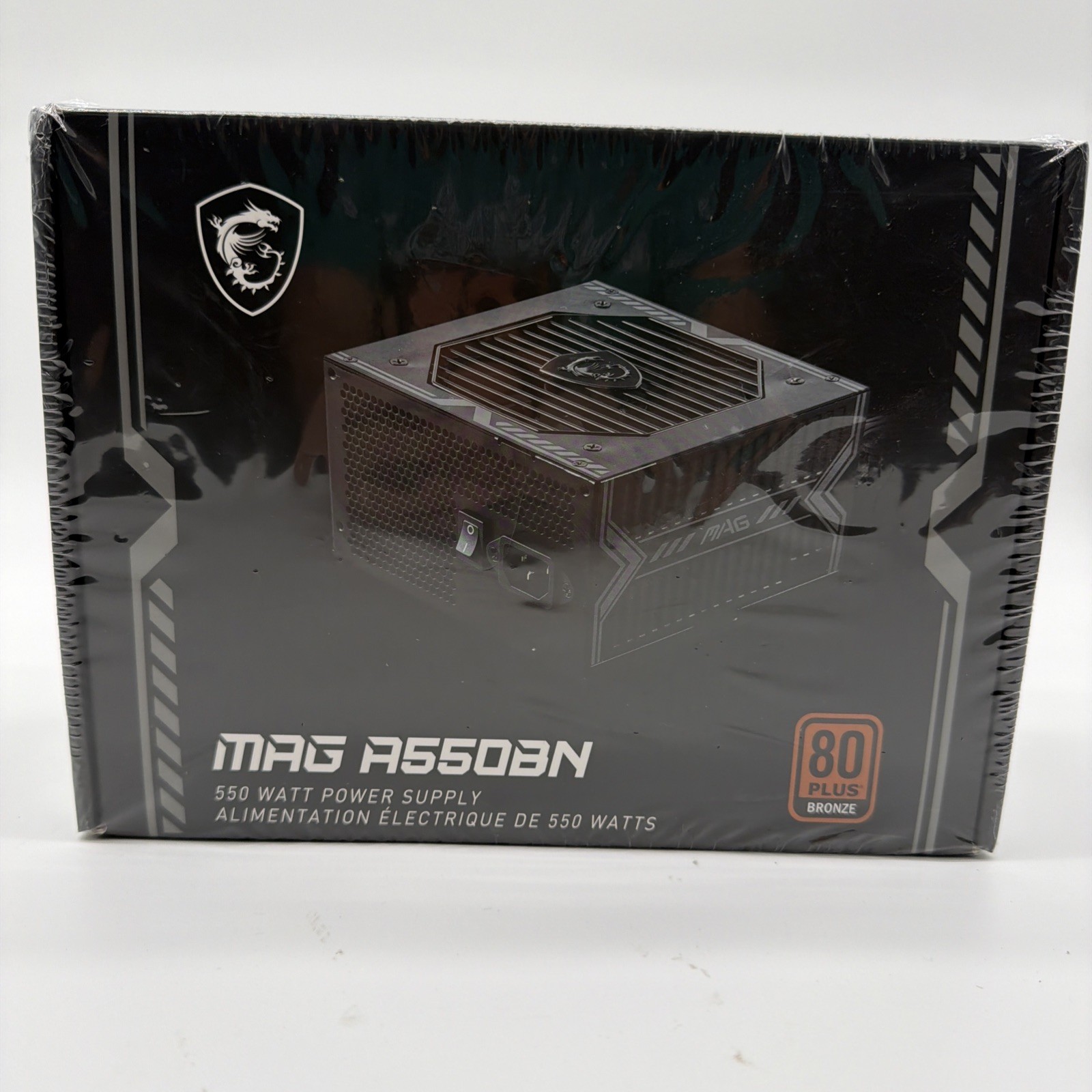 MSI MAG A550BN 550W Power Supply 80 Plus Bronze Efficiency