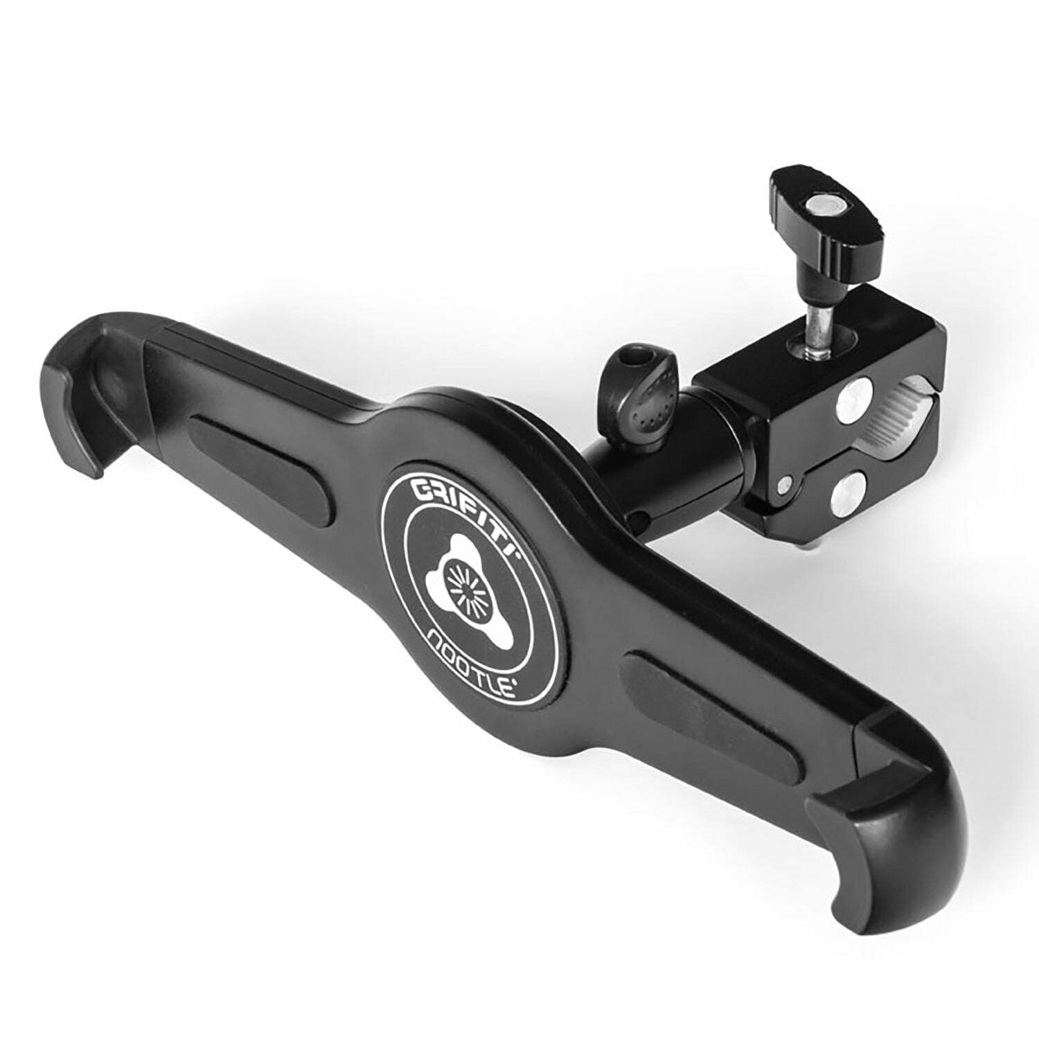 Grifiti Nootle Heavy Duty Bar Metal Clamp + Universal Large Tablet iPad Mount