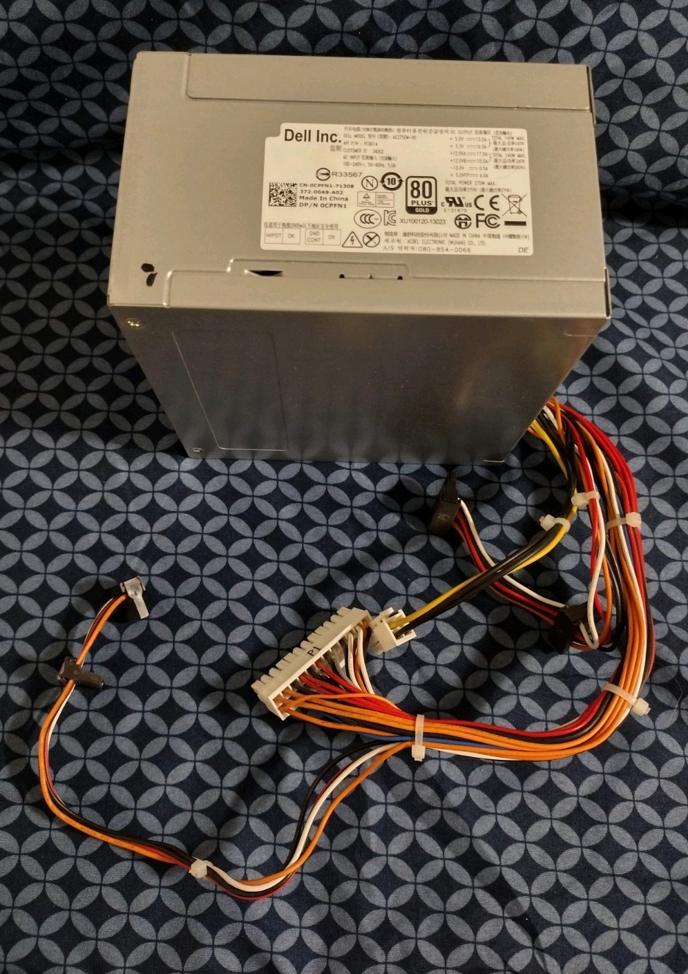 Dell OEM Power Supply AC275W-00 / 0CPFN1 / 275W 